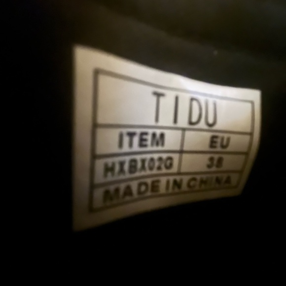 TIDU black orthopaedic arch support slip on mules, planter fasciitis, size 38 - Picture 4 of 7